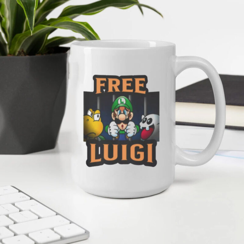 Unite For His Health, Free Luigi Mug2