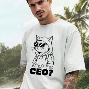 Who's the CEO? Cool Cat T-Shirt