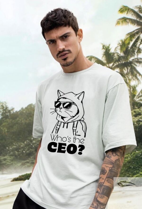 Who's the CEO? Cool Cat T-Shirt