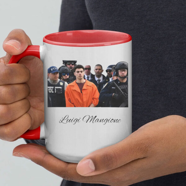 deny defend depose - Luigi Fleece Mug