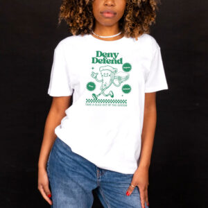 retro pizza ,Take A Slice Out Of The System ,Deny Defend Depose T-Shirt