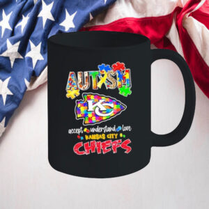 Autism accept understand love Kansas City Chiefs Mug