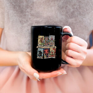 Deny Defend Depose Tarot Card Mug