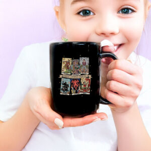 Deny Defend Depose Tarot Card Mug