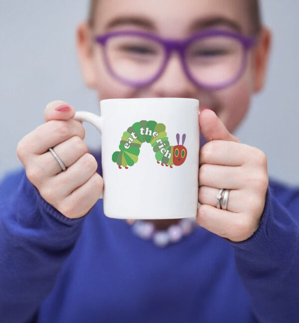 Eat The Rich Hungry Caterpillar Mug