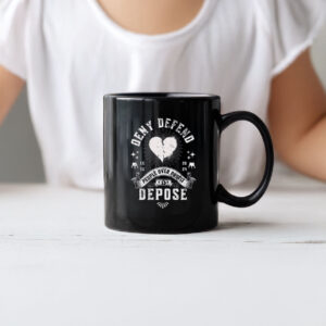 Eat the Rich Anti Capitalist, Deny Defend Depose Mug