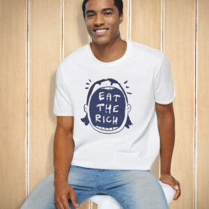 Eat the Rich Ink Illustration T-Shirt