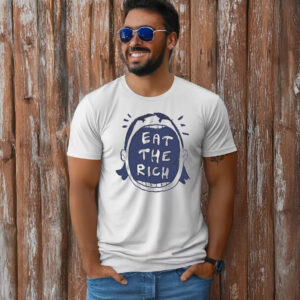 Eat the Rich Ink Illustration T-Shirt