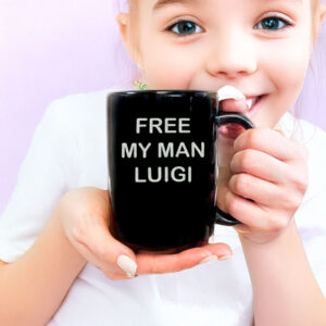 FREE MY MAN LUIGI Mug