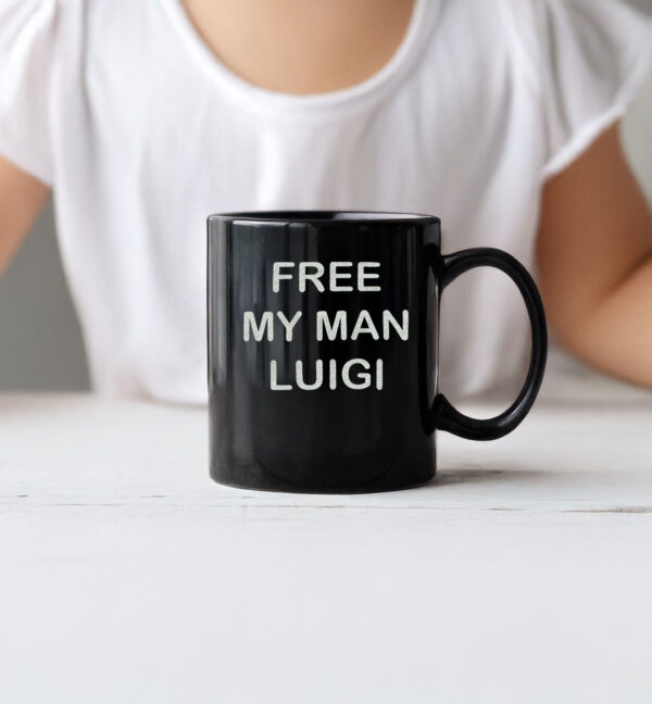 FREE MY MAN LUIGI Mug