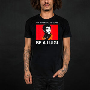 In A Word Full Off Elons Be A Luigi T-Shirt