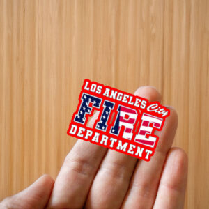 Los Angeles City Fire Department Sticker ,Car Magnet