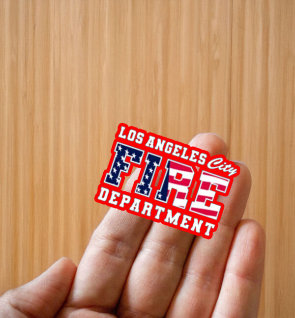 Los Angeles City Fire Department Sticker ,Car Magnet