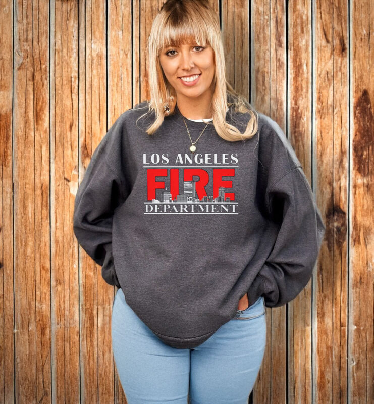 Los Angeles Fire Department T-Shirt 10 Los Angeles Fire Department T-Shirt