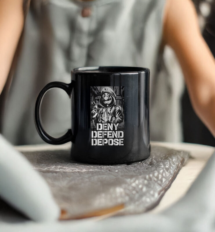 Luigi Deny, Defend, Depose Mugs