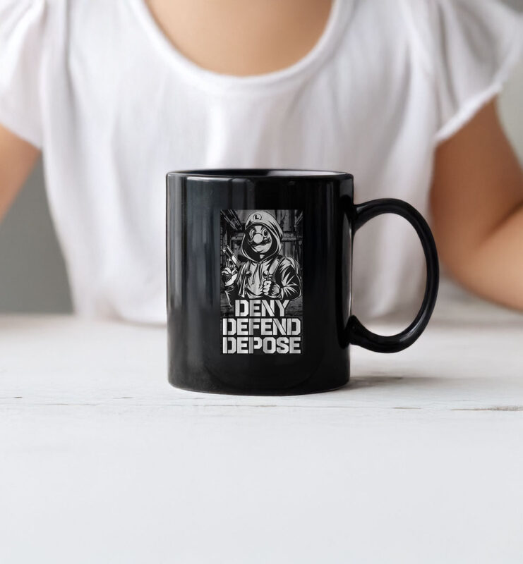 Luigi Deny, Defend, Depose Mugs