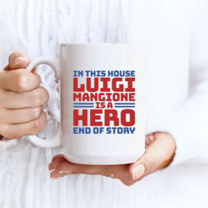 Luigi Is A Hero End Of Story Mug