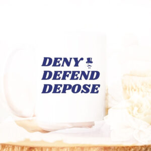 Luigi Mangione Deny Defend Depose Detective Mug