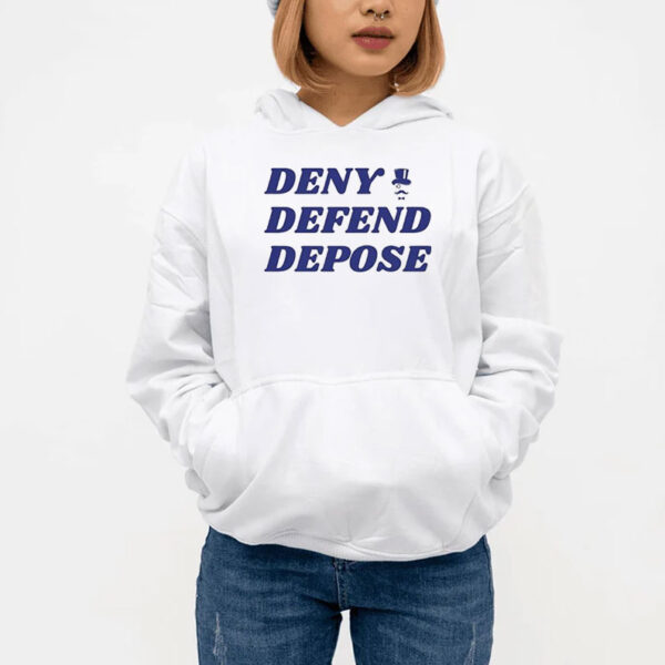 Luigi Mangione Deny Defend Depose Detective T-Shirt