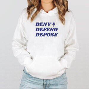 Luigi Mangione Deny Defend Depose Detective T-Shirt