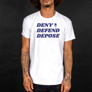 Luigi Mangione Deny Defend Depose Detective T-Shirt