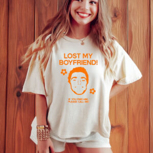 Luigi Mangione Lost My Boyfriend If You Find Him Please Call Me T-Shirt