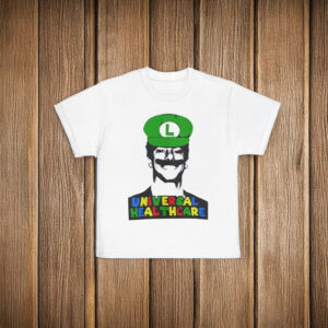 Luigi Mangione Universal Healthcare Super Mario Bros T-Shirt