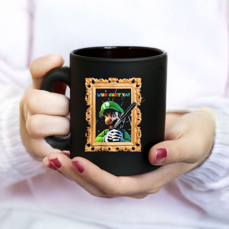 Official Luigi Mangione Who Shot Ya Picture Frame Mug