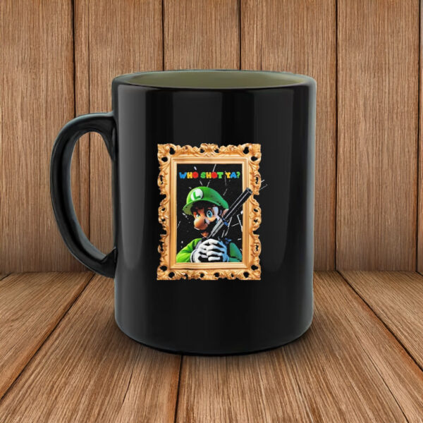 Official Luigi Mangione Who Shot Ya Picture Frame Mug