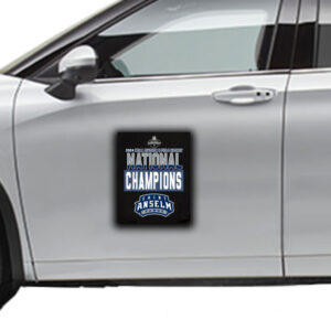 Official Saint Anselm Hawks 2024 NCAA Division II Field Hockey National Champions Sticker ,Car Magnet