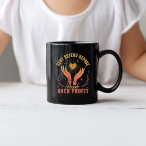 People Over Profit, Deny Defend Depose Mug