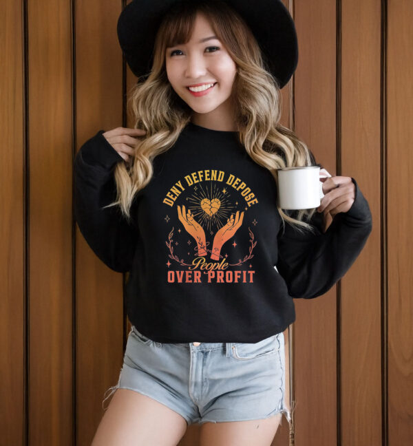 People Over Profit, Deny Defend Depose T-Shirt