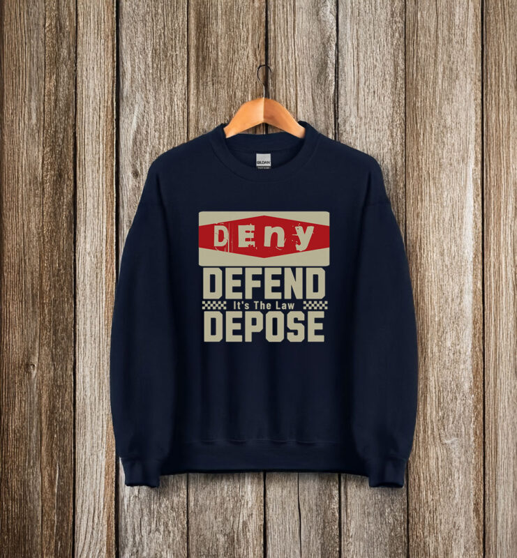 Social Justice Top, Deny Defend Depose T-Shirt