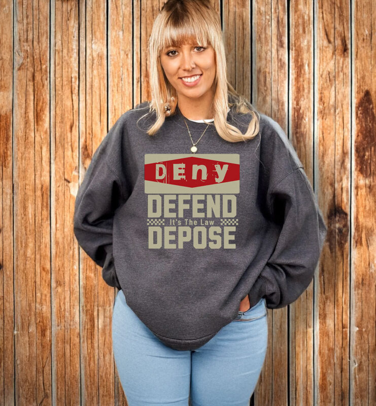 Social Justice Top, Deny Defend Depose T-Shirt