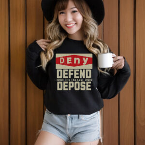 Social Justice Top, Deny Defend Depose T-Shirt