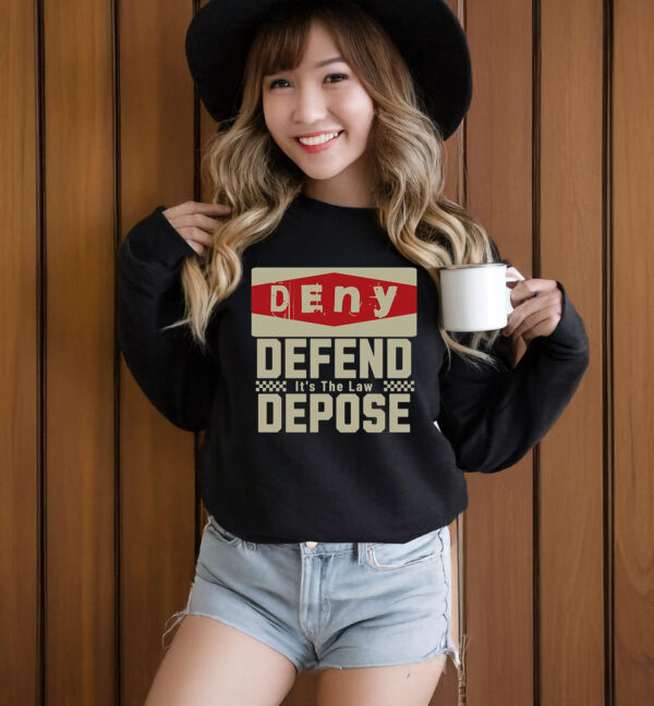 Social Justice Top, Deny Defend Depose T-Shirt