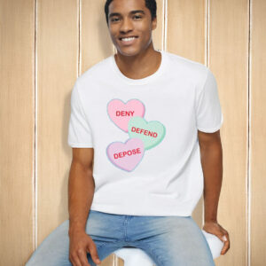 Triple D, Heart Deny Defend Depose T-Shirt