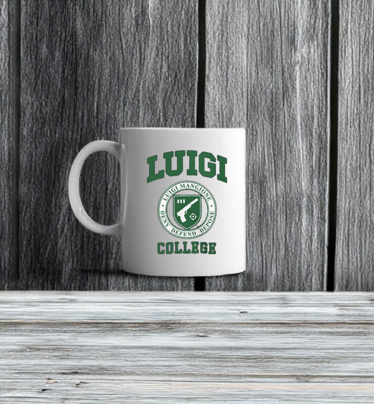 luigi magione ,deny defend depose College Mug