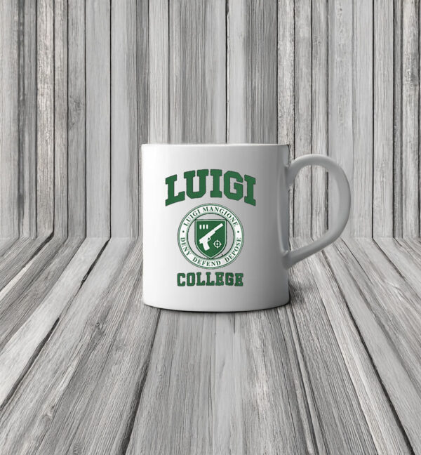 luigi magione ,deny defend depose College Mug