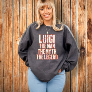 Luigi The Man The Myth The Legend T-Shirt 6 Luigi The Man The Myth The Legend T-Shirt